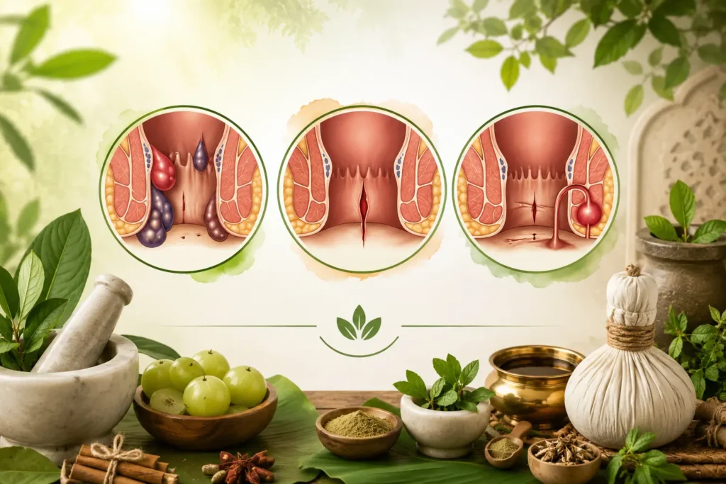 piles vs fissure vs fistula